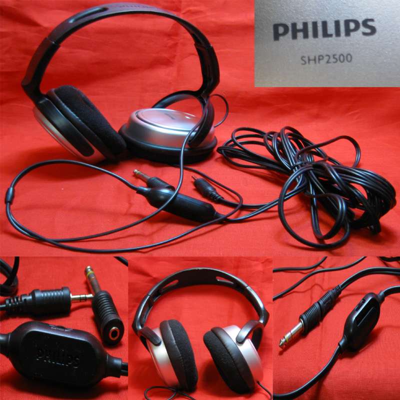 PHILIPS SHP2500 BELLISSIMA CUFFIA CON CAVO LUNGO E VOLUME CONTROL