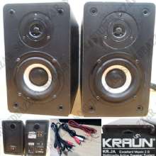 KRAUN KR.JA EXCELLENT MUSIC 2.0 COPPIA CASSE AMPLIFICATE