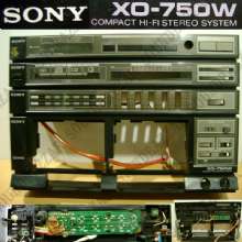 SONY XO-750W PANNELLO FRONTALE