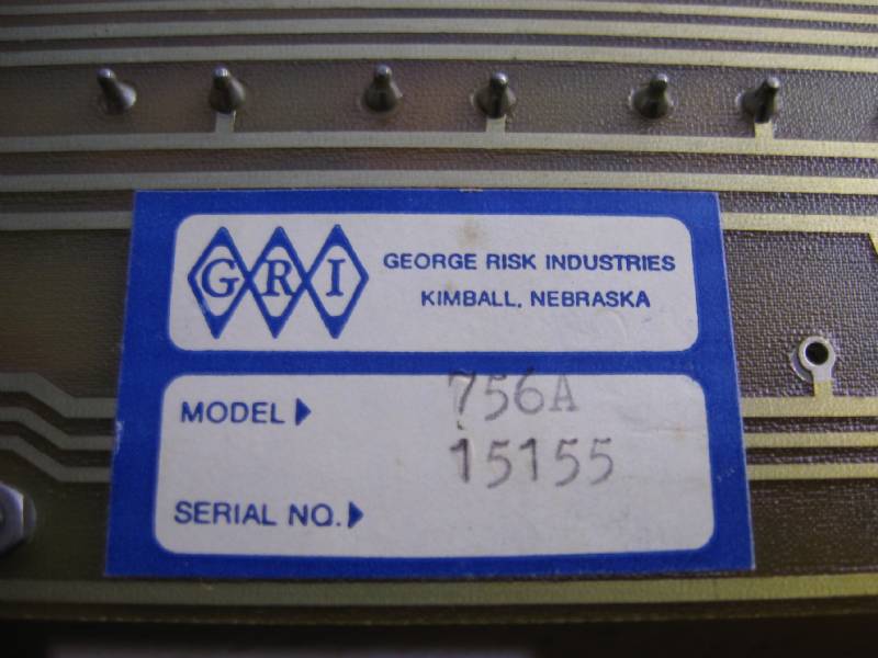 GEORGE RISK 756-A TASTIERA PER COMPUTER - Vintage George Risk Model 756 ...